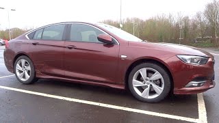 2019 Vauxhall Insignia Grand Sport 15 Turbo 165 SRi VXLine Nav StartUp and Full Vehicle Tour [upl. by Acinor]