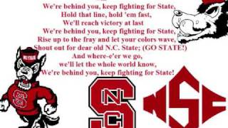 NC State Fight Song New Clear Version [upl. by Aisilef]