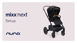 GL  How to set up Nuna MIXX next pushchair  Tutorial [upl. by Galateah306]