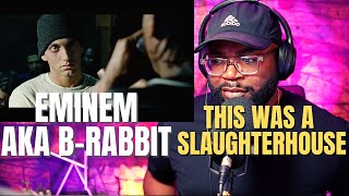 Eminem aka BRabbit 8 Mile Rap Battle Reaction [upl. by Wolsky]