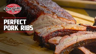 How to Make The Perfect Ribs The 321 Rib Method  CharGriller [upl. by Medrek108]