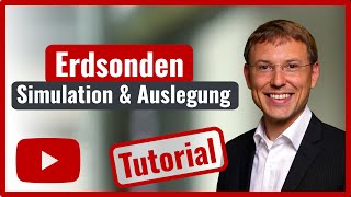 GeothermieSonden auslegen und simulieren Tutorial [upl. by Norrv]