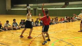 Basic Handball  Small Games [upl. by Aissac771]