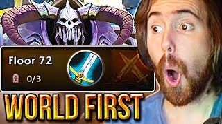 A͏s͏mongold WORLD FIRST Heroic Torghast WARRIOR Clear  WoW Shadowlands [upl. by Eimiaj863]