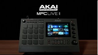 Akai Professional MPC Live II Standalone Production System  Gear4music overview [upl. by Riordan]