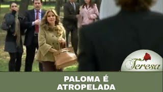 Teresa  Paloma sofre um acidente SEM CORTES [upl. by Aitahs]