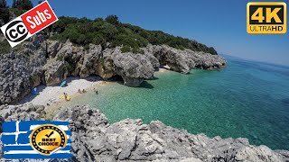 Kefalonia top 40 beaches 4k [upl. by Hannie963]