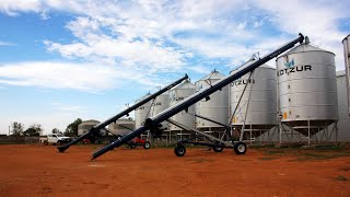 Grainline Transportable Augers [upl. by Ecarret]