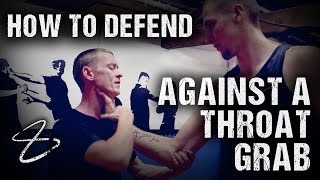 How To Defend Against A Throat Grab [upl. by Bellda]