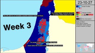 Week 3 The Israeli Invasion of Gaza begins [upl. by Allveta851]