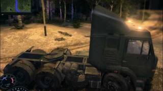 Spin Tires Demo Gameplay Kamaz [upl. by Gaut158]