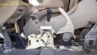 Change gear shifter light bulb  Kia sportage video 38 [upl. by Ydwor]