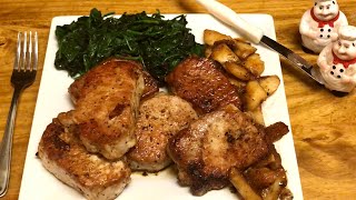 HOW TO MAKE TENDER PORK CHOPS  BJ’s Restaurant Inspired Pork Chops [upl. by Ahseyd819]