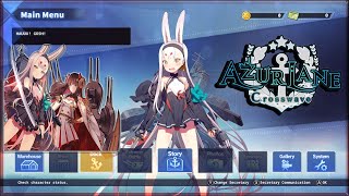 Azur Lane Crosswave PC Gameplay  Free Download [upl. by Annaor]