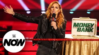 Becky Lynch receives outpouring of love from Superstars after Raw pregnancy reveal WWE Now [upl. by Siger]