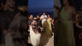 Beautiful bride and groom dancing on the floor beautiful wedding dance performance ever seen [upl. by Ayetal38]