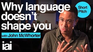 Short  Why Language Doesnt Shape You  John McWhorter [upl. by Ettenom268]