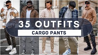 35 Ways to Style Cargo Pants for Fall 2022  CARGOS  Mens Fashion [upl. by Jamima]