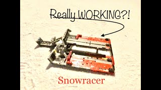 Can we build a working lego snowracer [upl. by Rebecca]