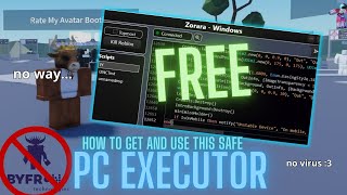 How to exploit on Roblox product pc executor Zorara fully Working byfron bypass hacks [upl. by Jodie725]