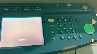 Canon IR3300 showing the error code E6020001  Hard Disk problem solutions [upl. by Laws]