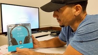 Unboxing the Logitech H600 OverTheHead Wireless Headset [upl. by Arries]