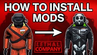 How To EASILY Install Mods  Lethal Company [upl. by Atterahs]