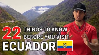 ECUADOR TRAVEL GUIDE we were AMAZED Our 15day route budget food and TOP destinations to visit [upl. by Anirtik]