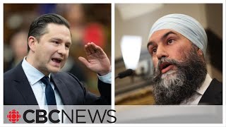 Im right here bro Singh Poilievre have heated exchange during question period [upl. by Abbie]