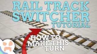 Railcart Track Switcher Tutorial  EASY ALL Versions CHEAP [upl. by Atniuq]