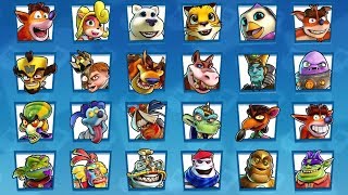 Crash Team Racing NitroFueled  All Bosses [upl. by Doty324]