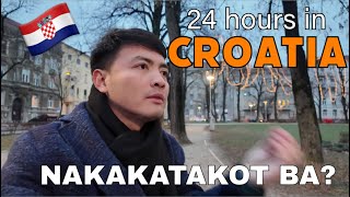 24 HOURS IN CROATIA Nakakatakot nga ba [upl. by Dorrie809]