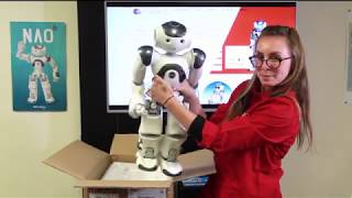 Unboxing your new NAO V6 [upl. by Imerej632]