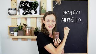 Protein Nutella Schoko Hummus  ohne Proteinpulver amp vegan [upl. by Llertac]