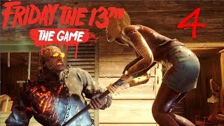 4 SAVINI JASON IS HORRIFYING Friday The 13th The Game [upl. by Sad]