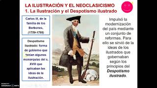 Ilustración y Neoclasicismo 4º ESO [upl. by Selokcin]