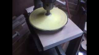 Electric Drill Sanding Disc a better use [upl. by Allenrad]