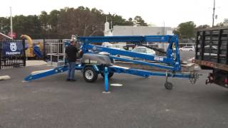 Genie TZ50 Articulated Boom Lift for Rent [upl. by Eicarg]