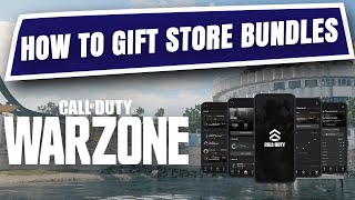 Call of Duty How to GIFT BUNDLES and STORE ITEMS [upl. by Nytsirc983]