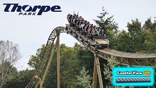 Thorpe Park Oktoberfest 2024 4K [upl. by Ahsinit537]