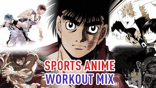 Sports Anime  Workout Mix [upl. by Oicul732]