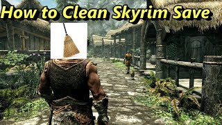 Skyrim How To Clean Your Saves Tutorial [upl. by Hedda235]