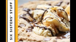 How to Make A Homemade Pizzookie Cookie [upl. by Namurt]