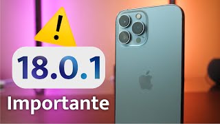 iOS 1801  Novedades amp Correcciones URGENTES [upl. by Rubma218]