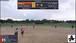 Allegiant  Fusion Fastpitch 20240718 [upl. by Nanji]