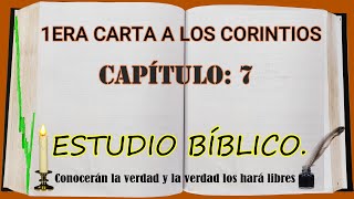 1 corintios capítulo 7 estudio bíblico J Vernon McGee [upl. by Ladnar]