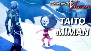 Shin Megami Tensei V Vengeance PS5  Taito Miman Locations [upl. by Ylen998]