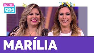 Marília Mendonça e Tatá Werneck falam sobre FAMA e VIDA  AQUECIMENTO Lady Night  Humor Multishow [upl. by Nnylarac532]