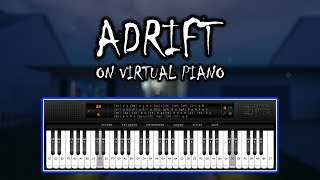 ADRIFT from PHASMOPHOBIA on PIANO [upl. by Mettah]