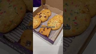 Insomnia Cookies🌙🍪💜 insomnia insomniacookies dessert foodie dayinmylife lifestyle cookies [upl. by Cirtemed]